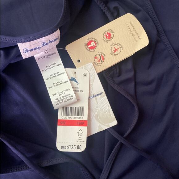 Tommy Bahama Pearl Split Neck Spa Dress - Picture 5 of 7